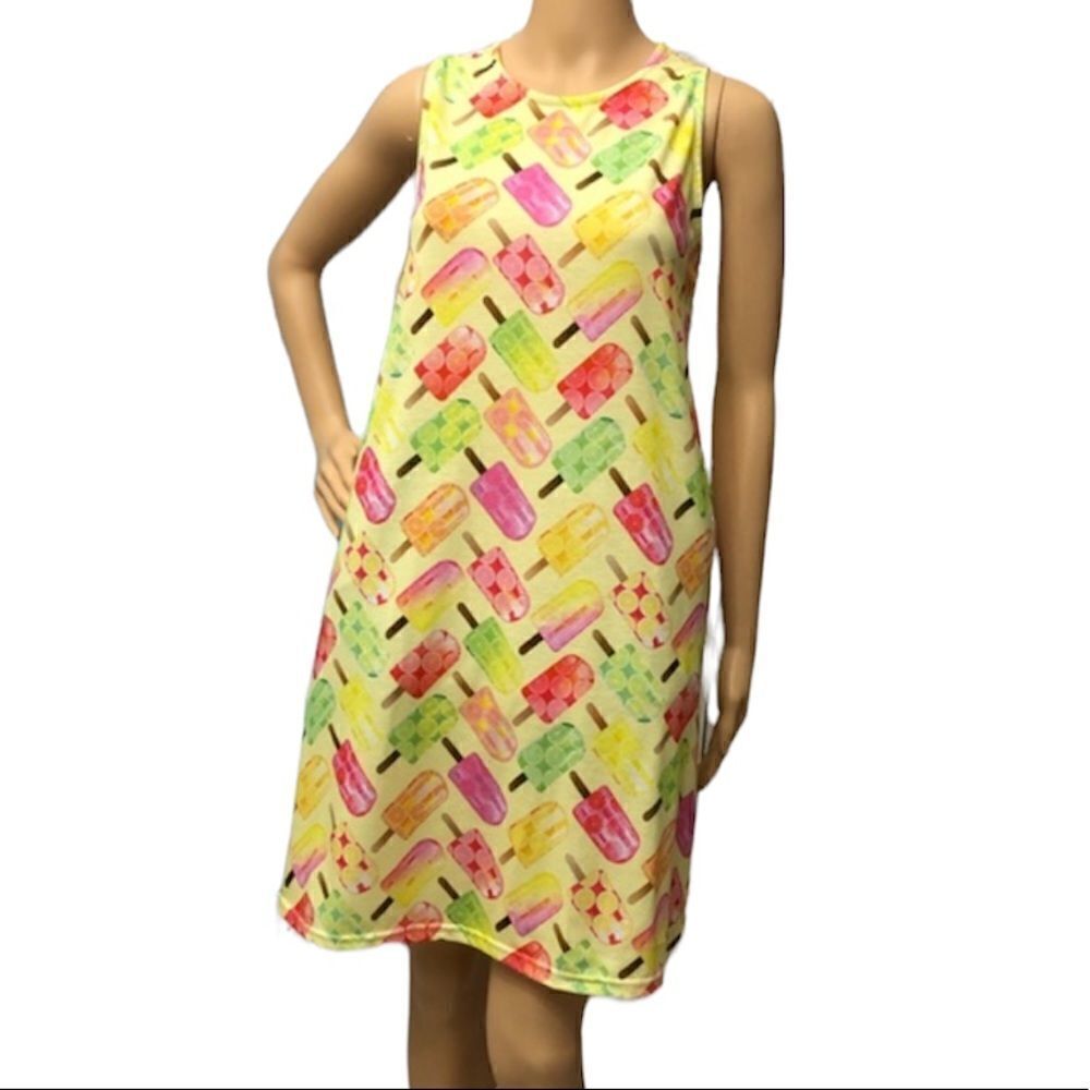 Exist Summer Fashion Popsicle Print Dress